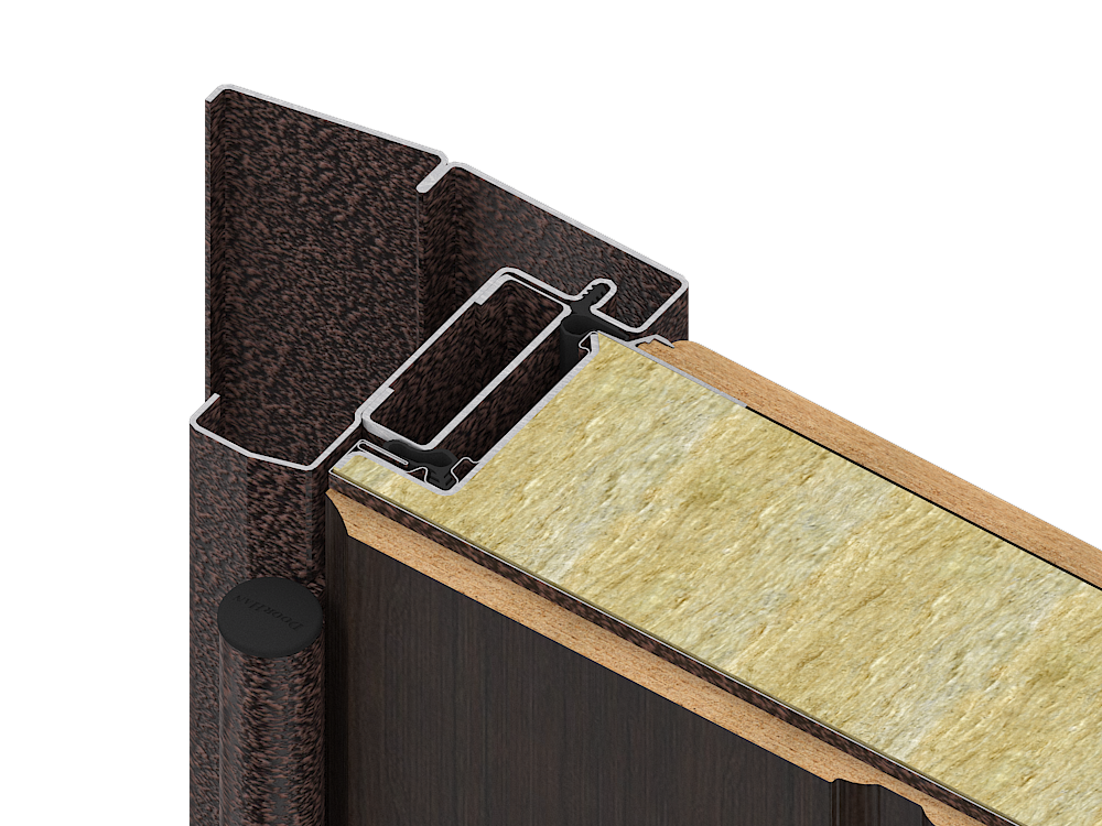 Дверная коробка внутреннего открывания устанавливается там, где есть требования к эвакуации людей и необходимо открывание двери внутрь помещения.